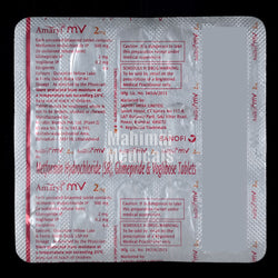 AMARYL MV 2MG TABLET SR