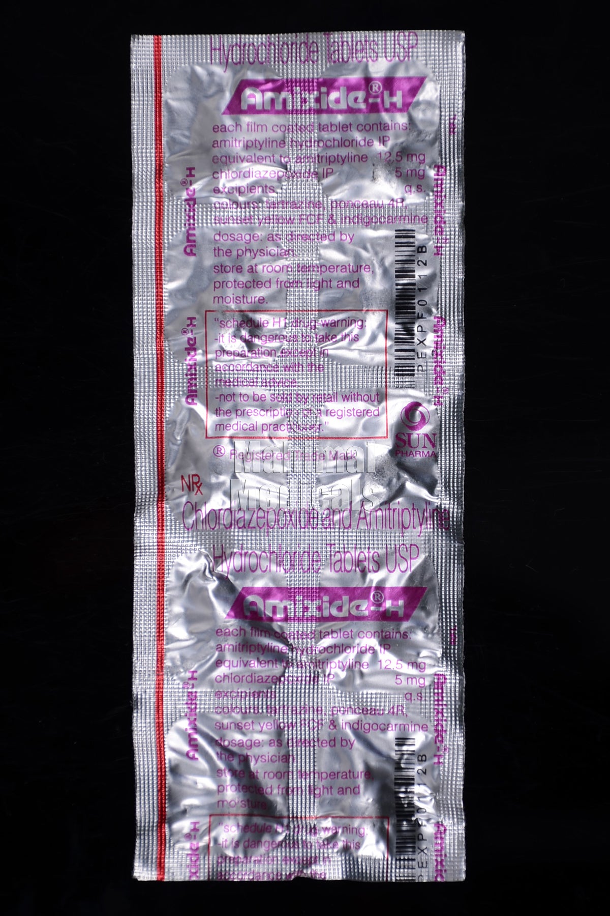 Amixide H 12.5 Mg/5 Mg Tablet