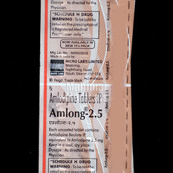 Amlong 2.5 MG Tablet