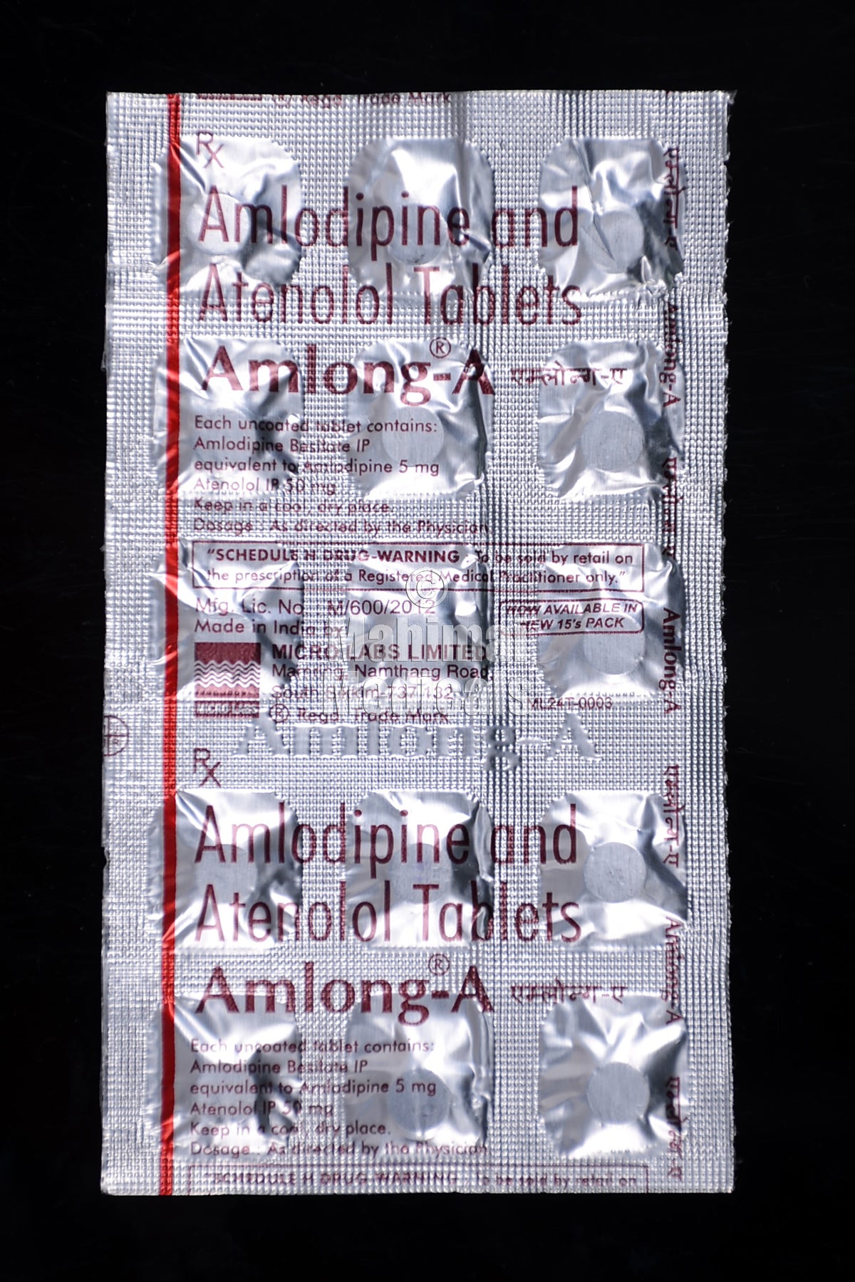 Amlong A (5/50 mg) Tablet