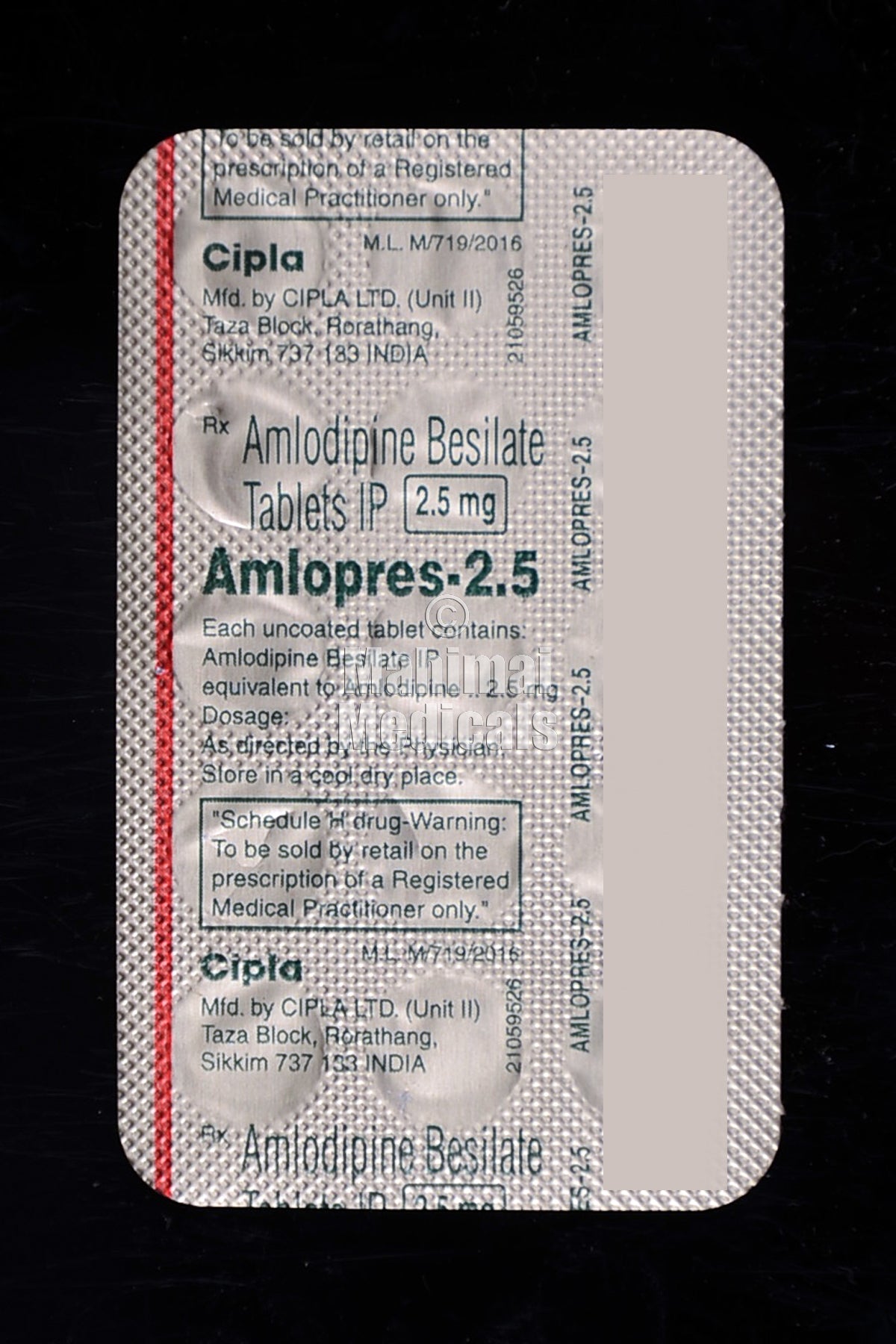 Amlopres 2.5 MG Tablet