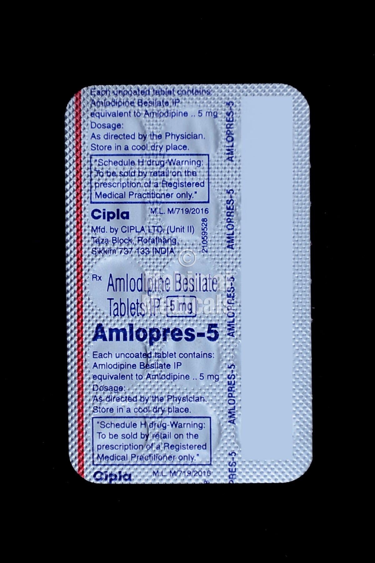 Amlopres 5 MG Tablet