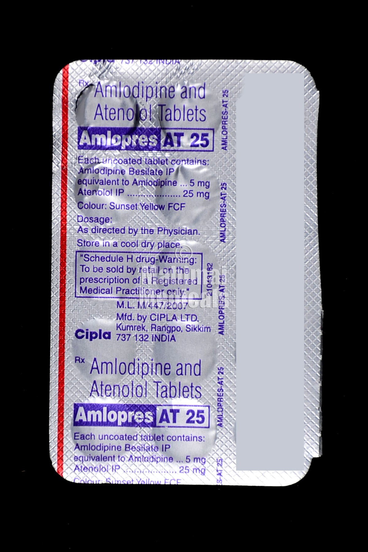 Amlopres At 25 Tablet
