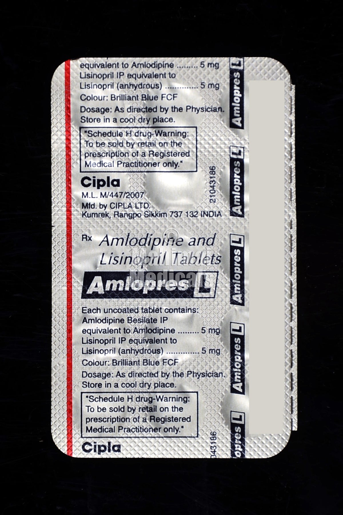 Amlopres L (5/5 mg) Tablet