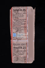 Anxit 0.25 MG Tablet