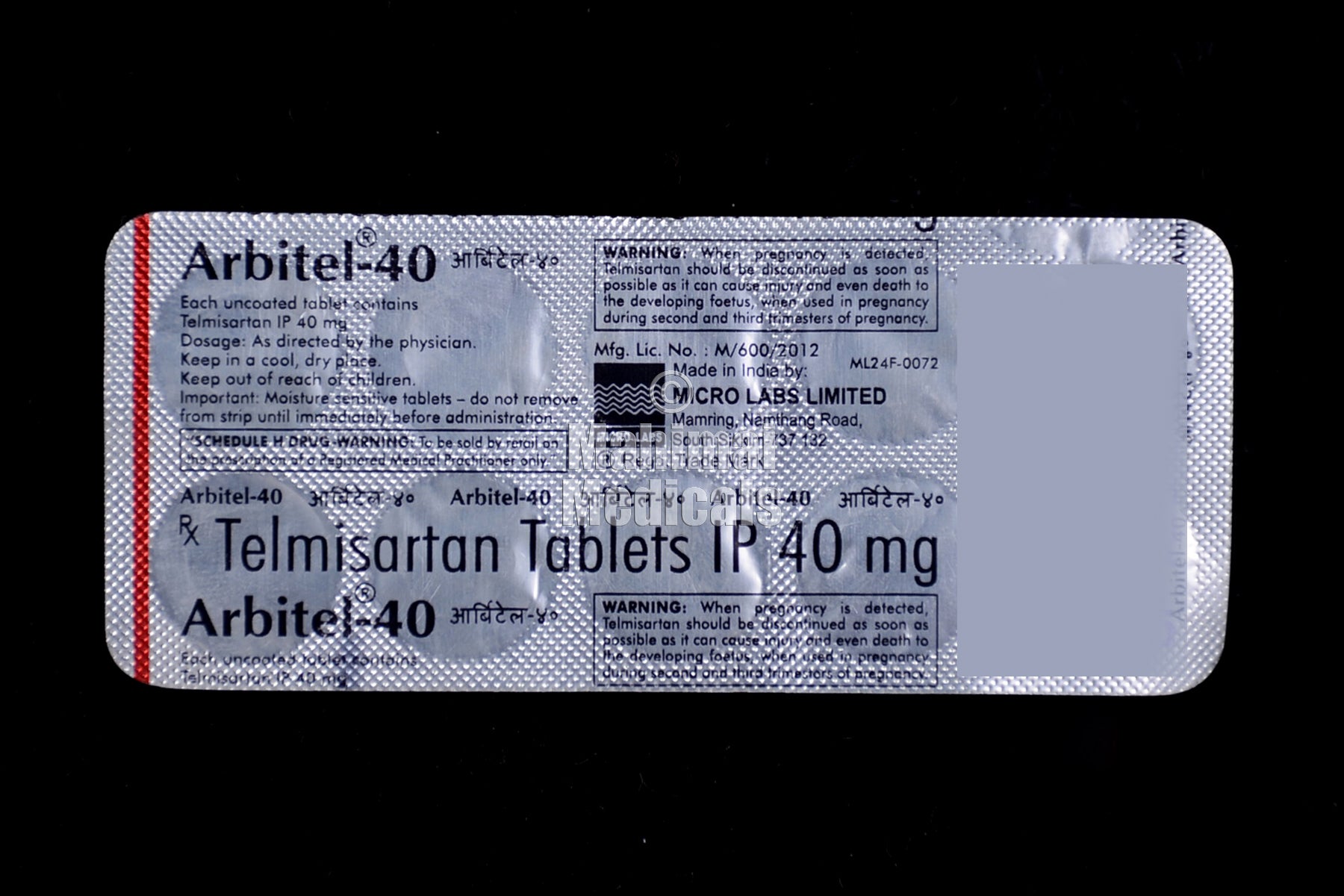 Arbitel 40 MG Tablet