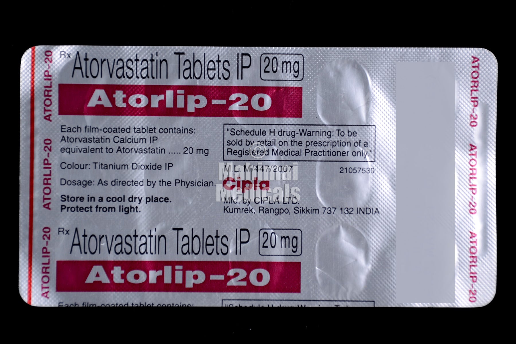 Atorlip 20 MG Tablet