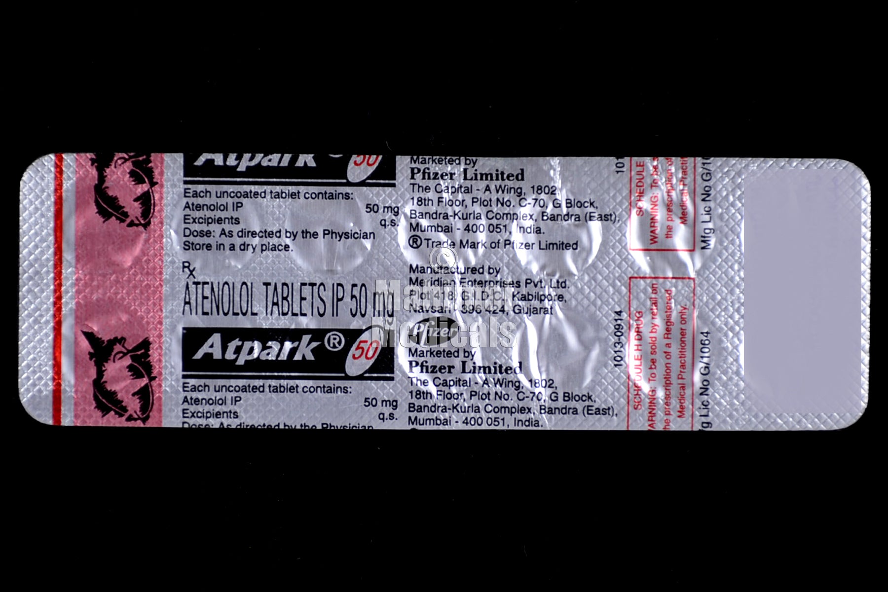 Atpark 50 MG Tablet