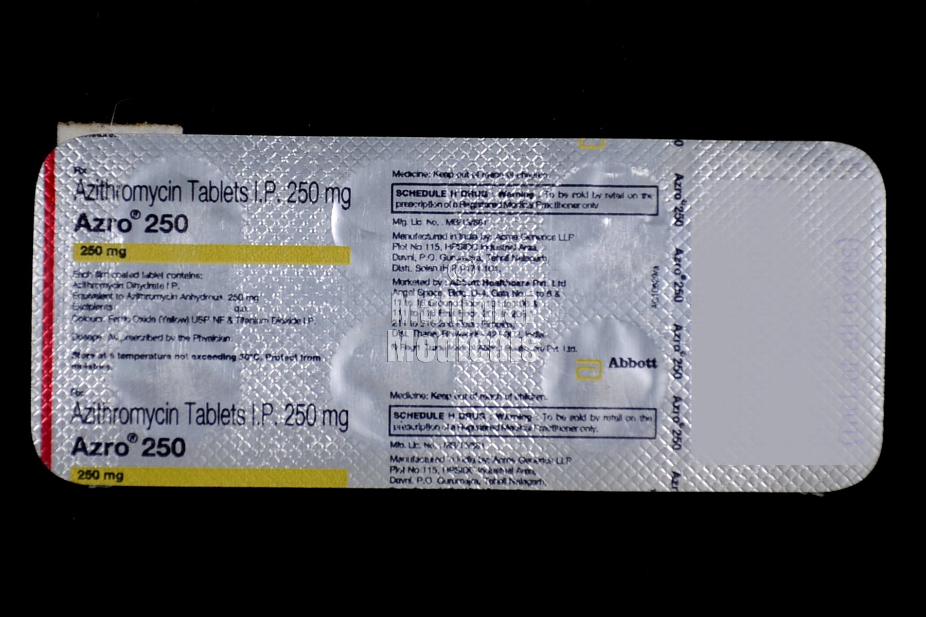 Azro 250 MG Tablet