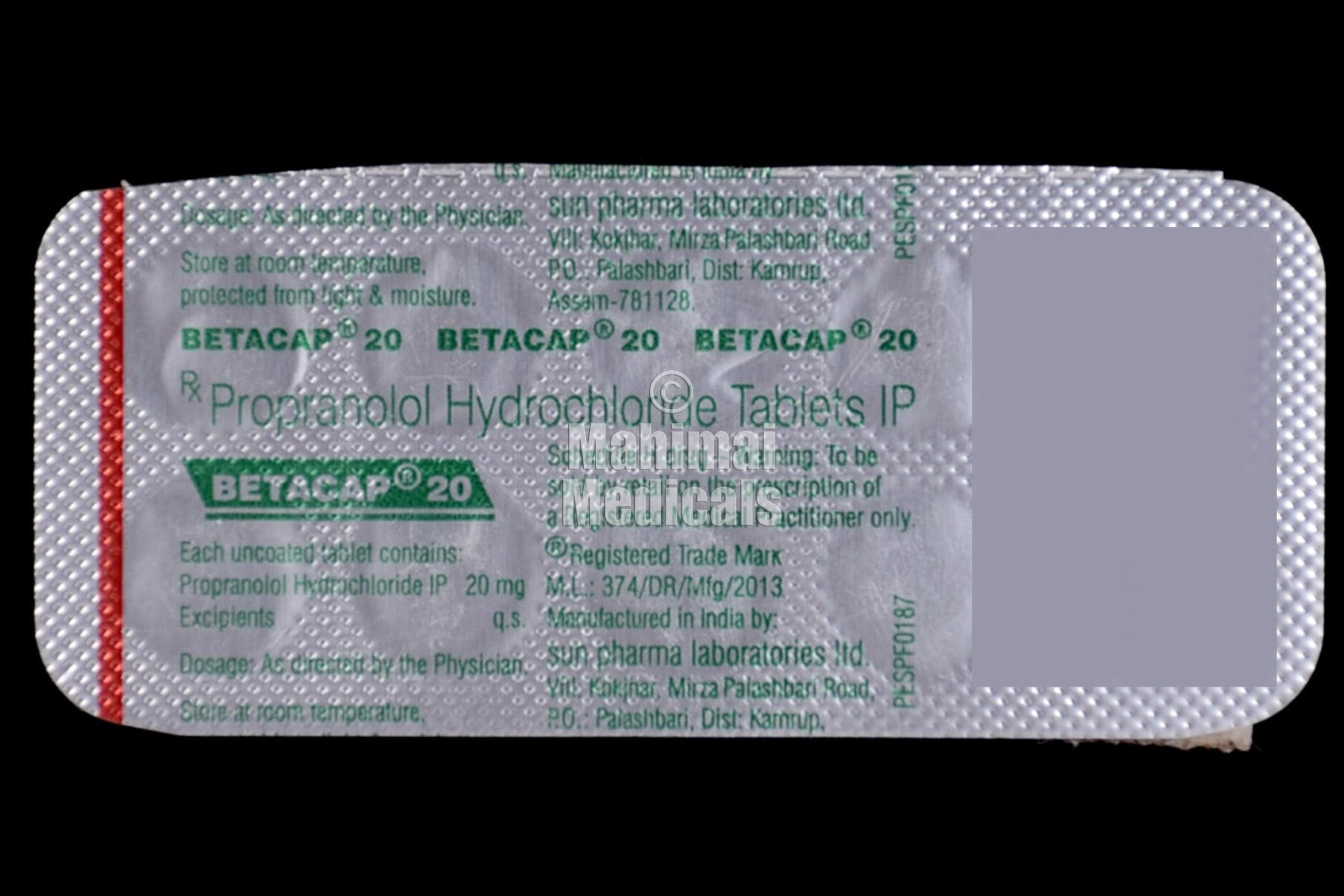 Betacap 20 MG Tablet