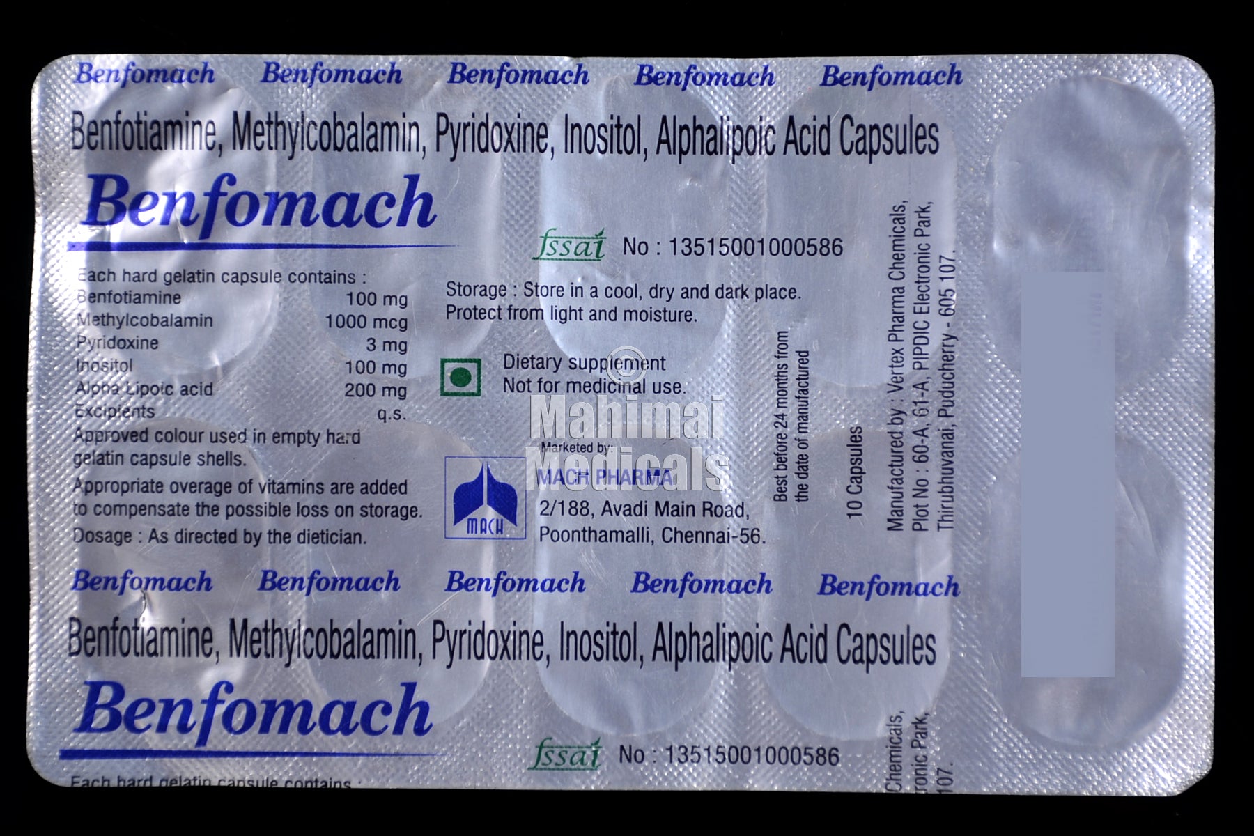 Benfomach Tablet