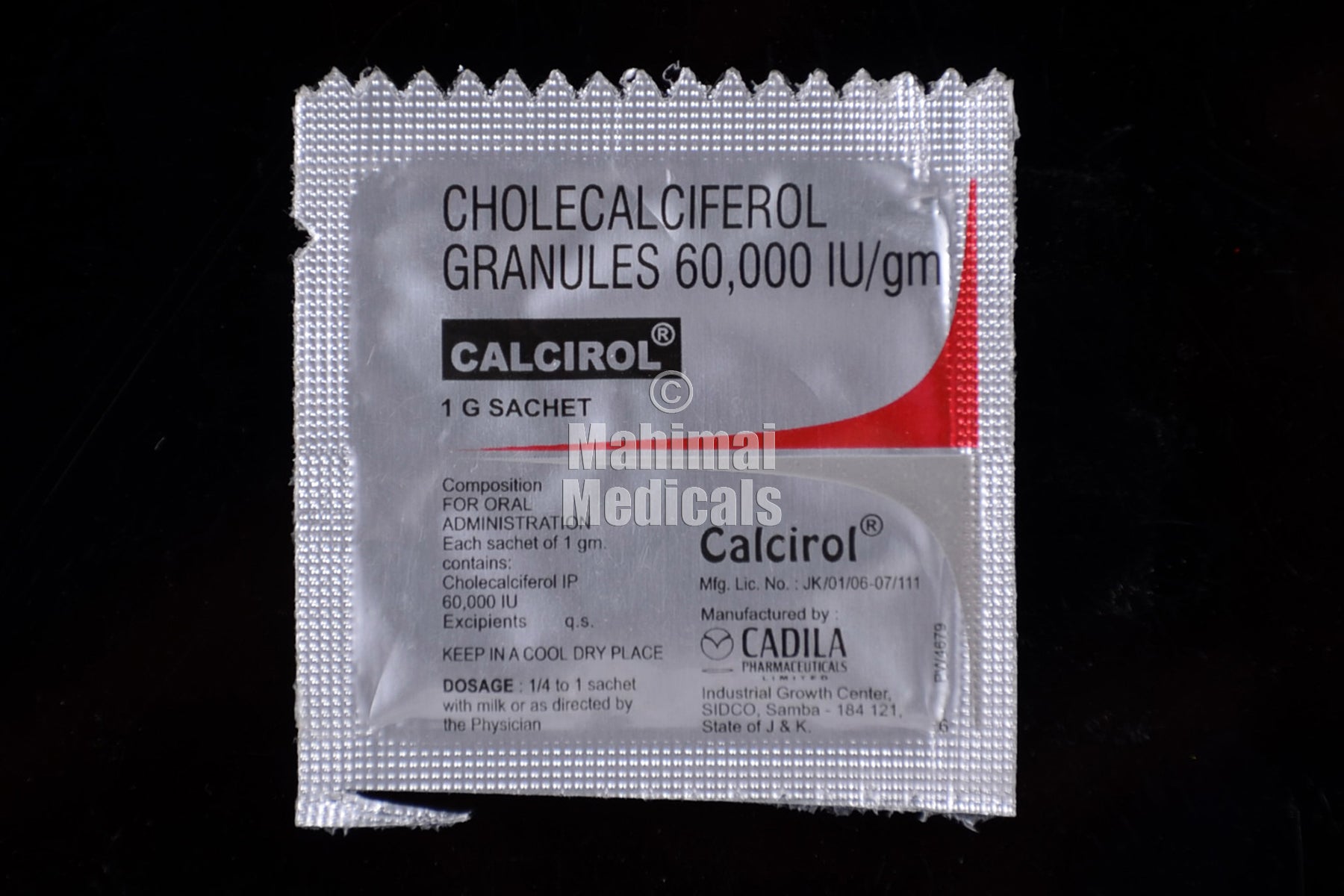 Calcirol 60000 IU Granules_1g