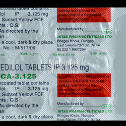 Carca 3.125 MG Tablet