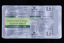 Cefakind CV (500/125 mg) Tablet