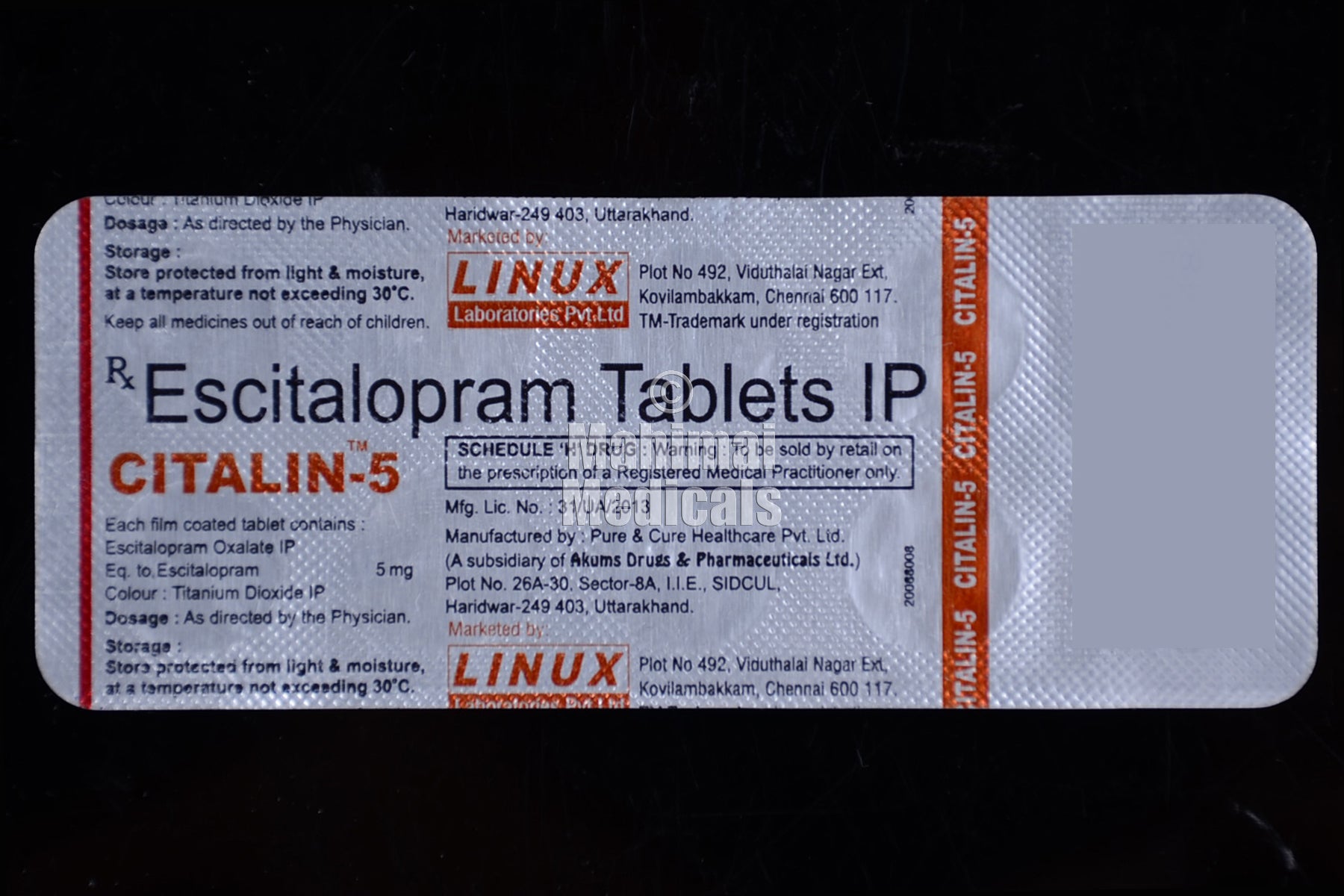 Citalin 5 MG Tablet