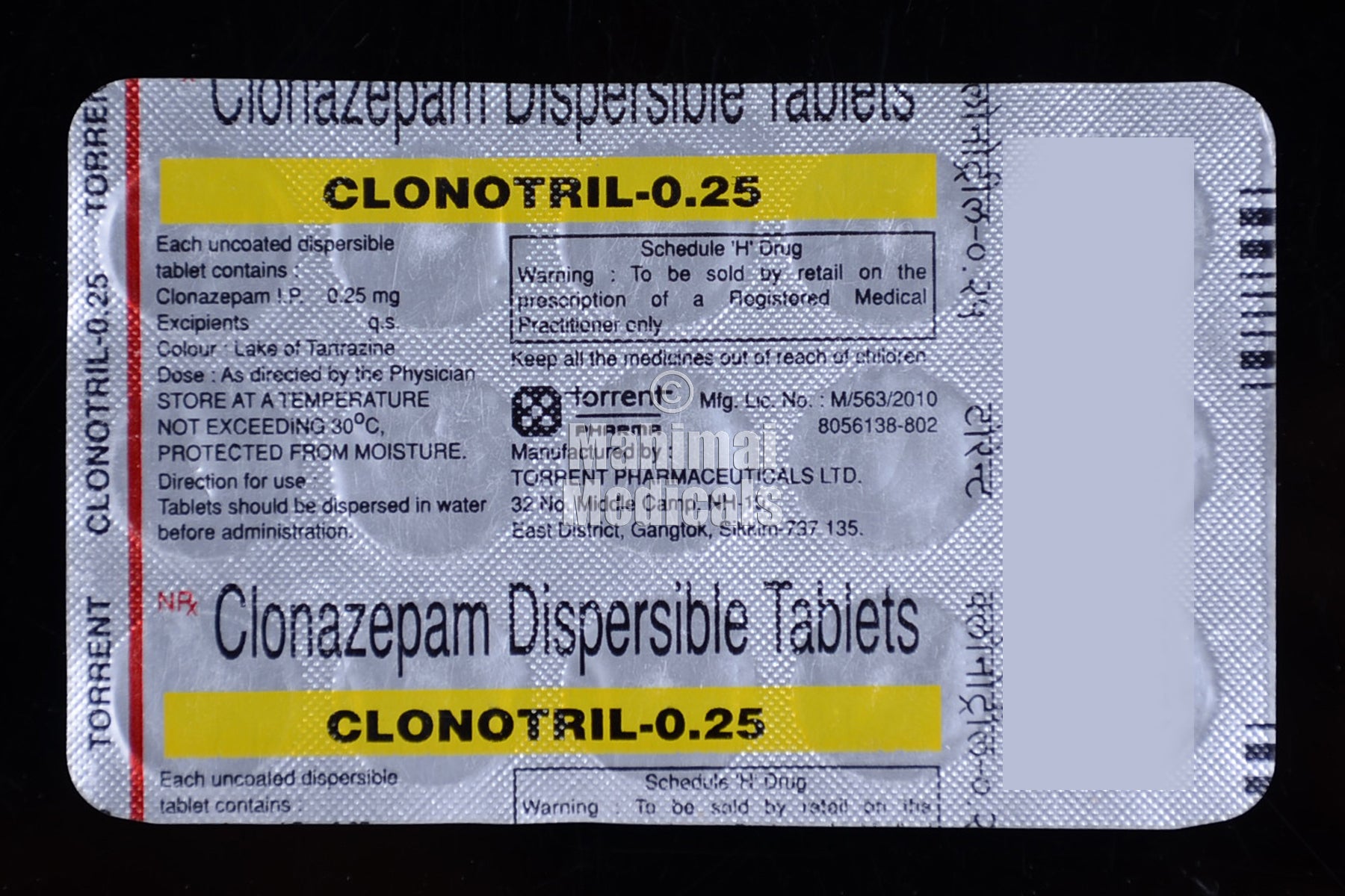 Clonazepam 0.25 buy online