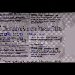 CTD-L 6.25/25 Tablet