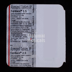 Cardace 2.5 MG Tablet