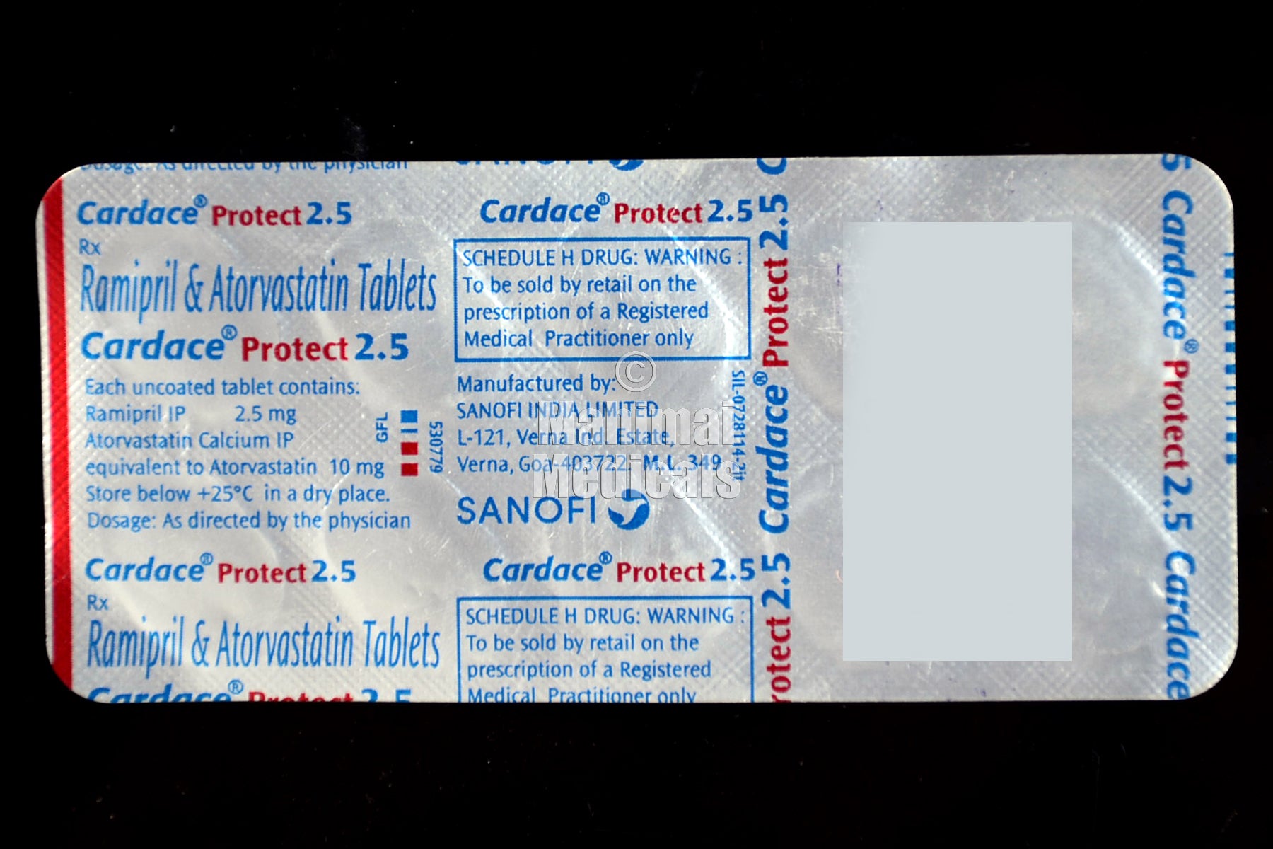 Cardace Protect (2.5/10 mg) Tablet