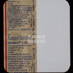 Cardace 1.25 MG Tablet