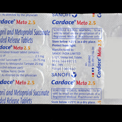 Cardace Meto 2.5 Tablet ER