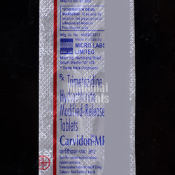 Carvidon 35 mg Tablet MR