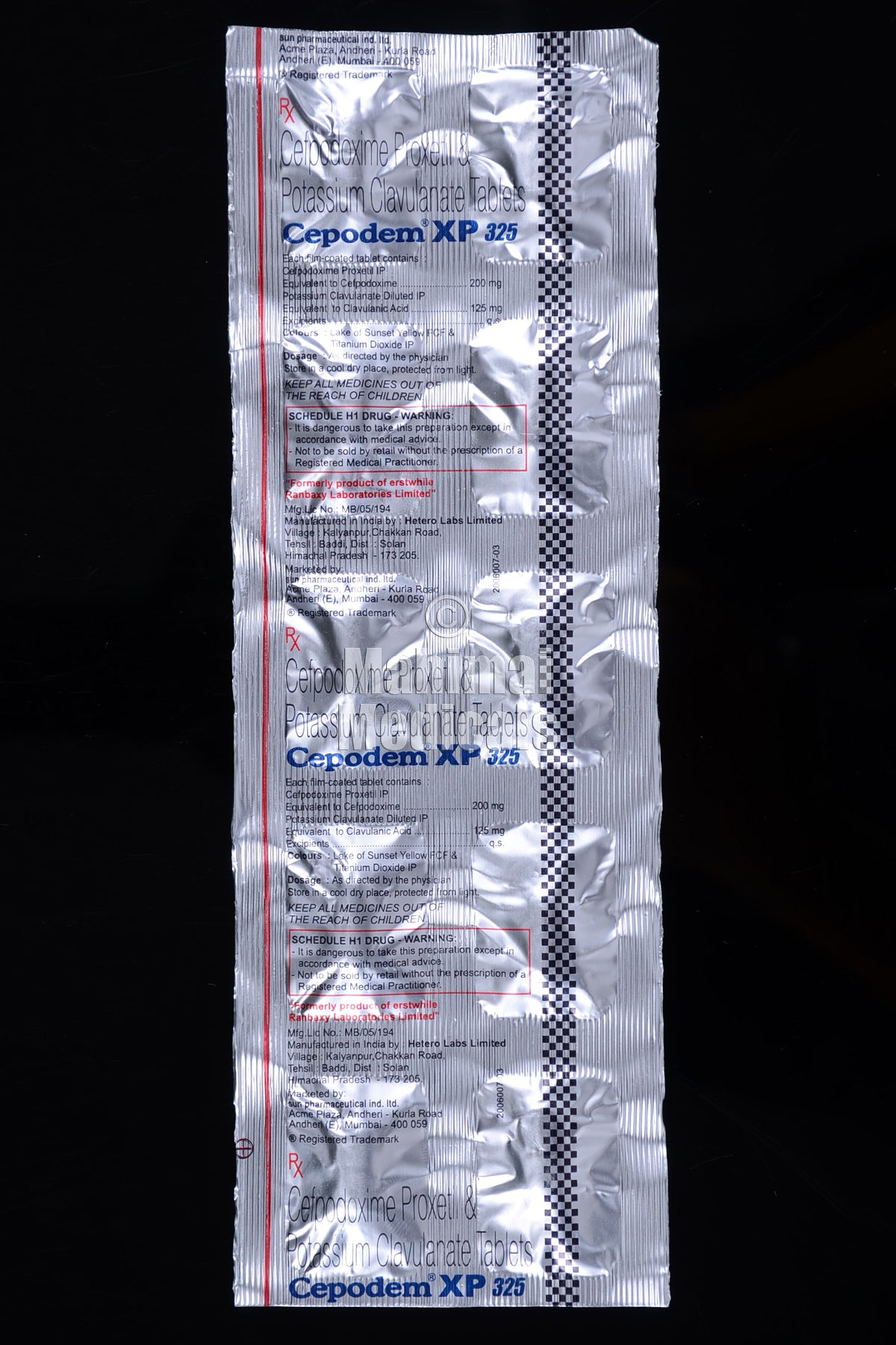 Cepodem Xp (200/125 mg) Tablet