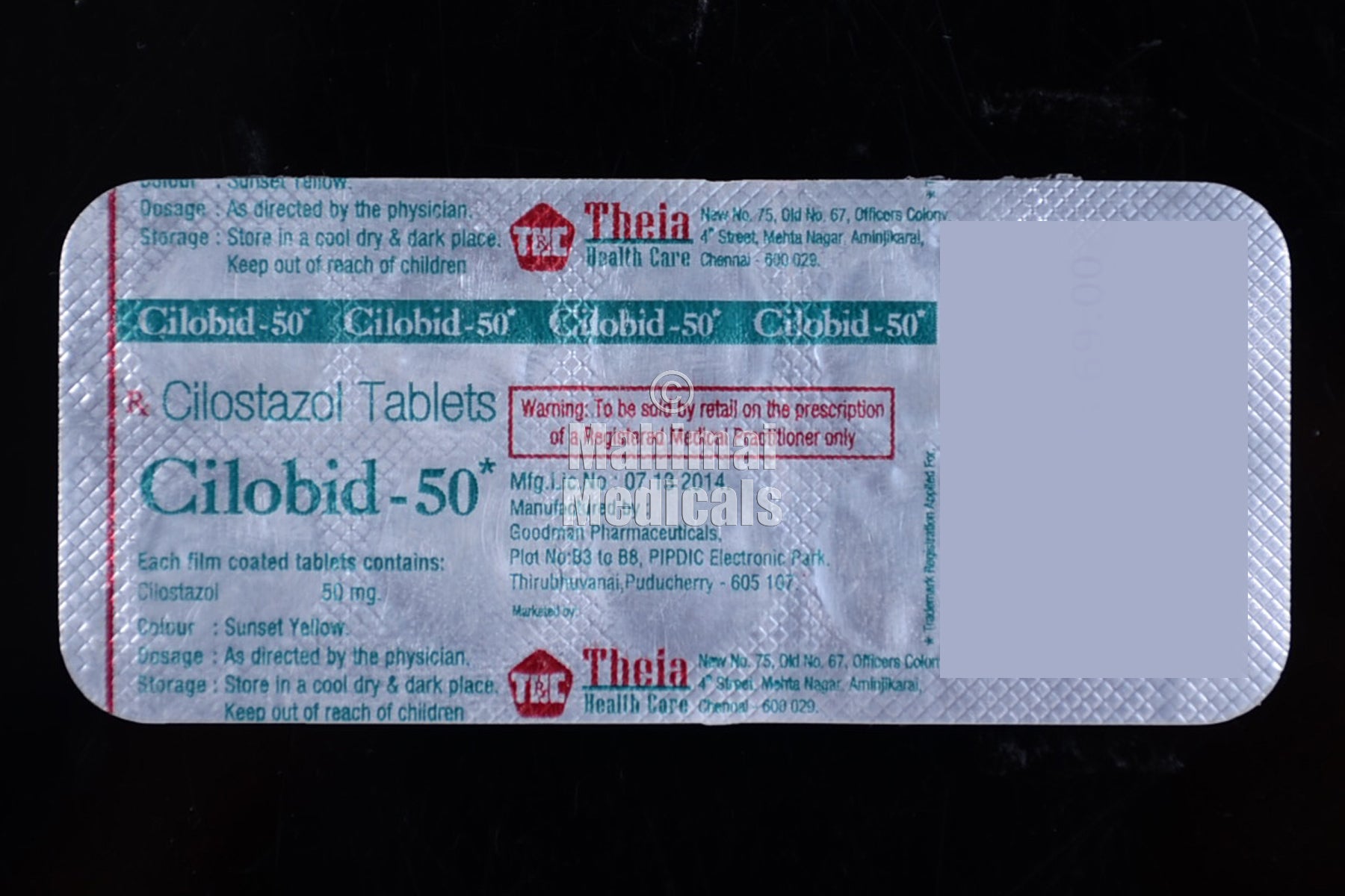 Cilobid 50 mg Tablet