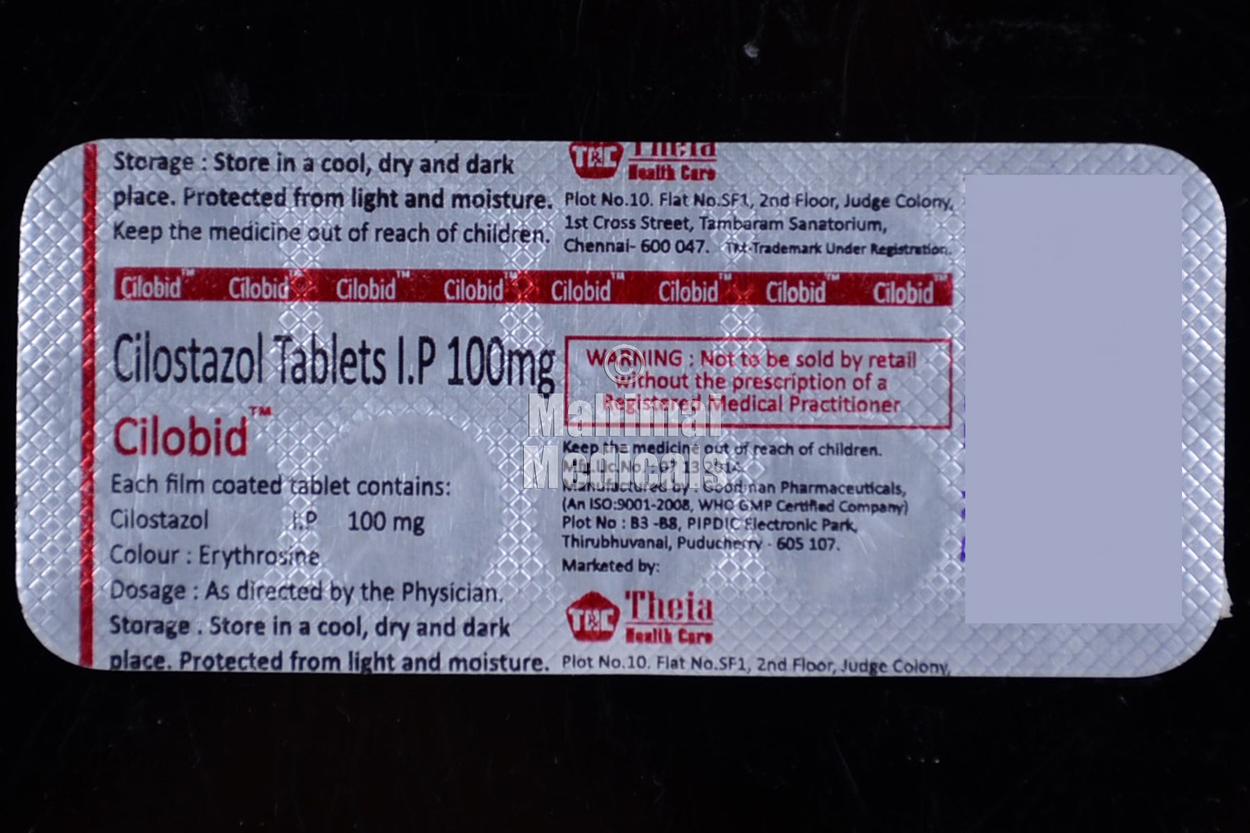 Cilobid 100 mg Tablet