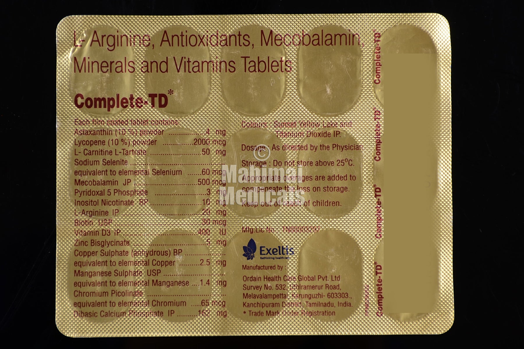 Complete Td Tablet