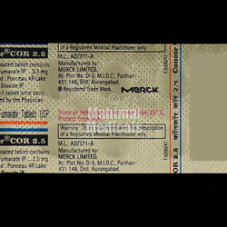 Concor Cor 2.5 MG Tablet