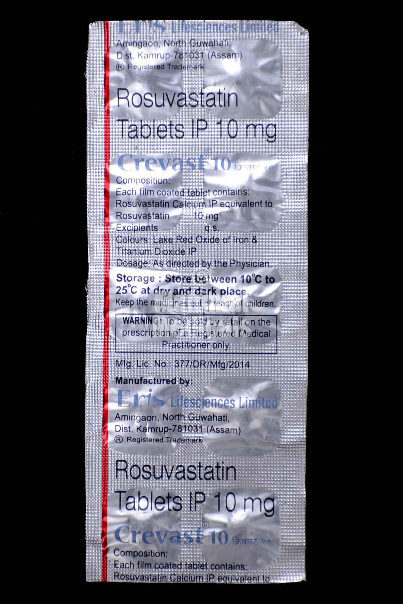 Crevast 10 MG Tablet