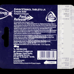 Crocin 650 MG Tablet