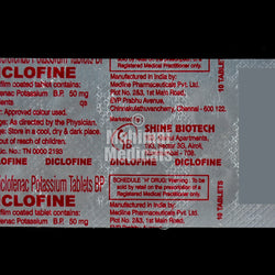 Diclofenac 50 MG Tablet