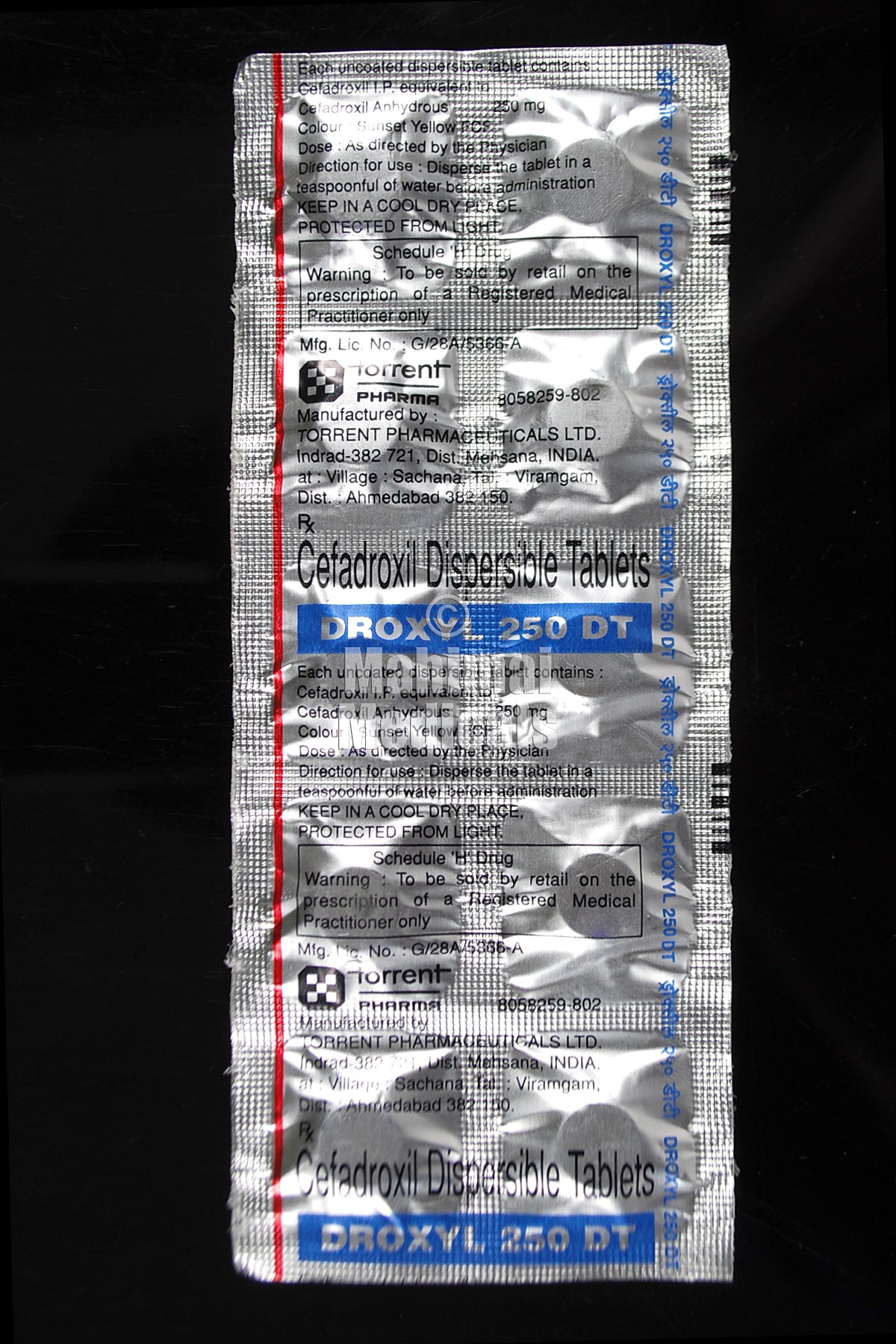 Droxyl 250 MG Tablet DT