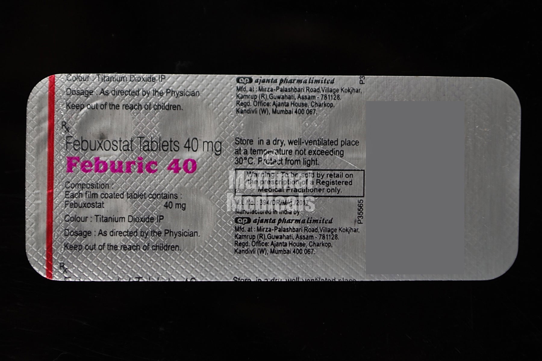 Feburic 40 MG Tablet