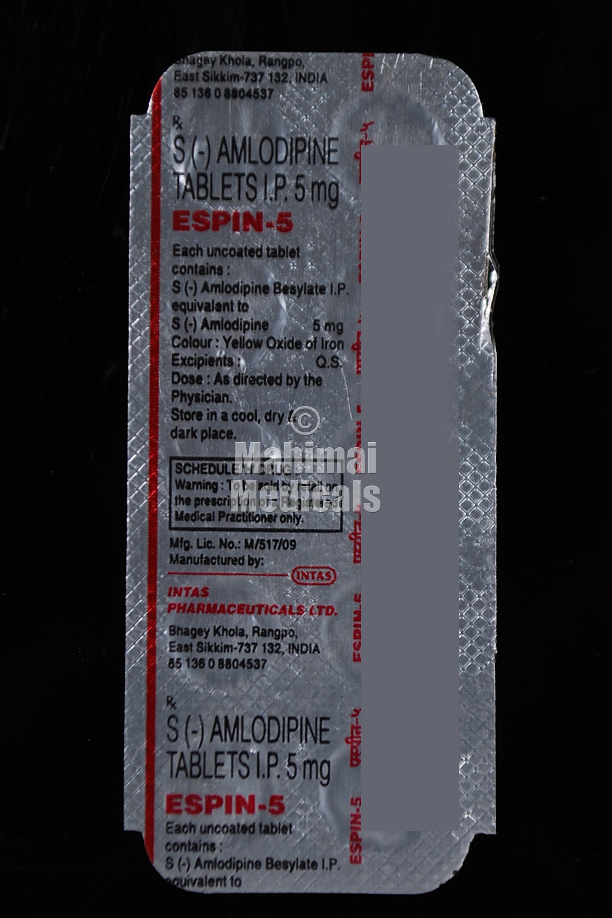 Espin 5 MG Tablet