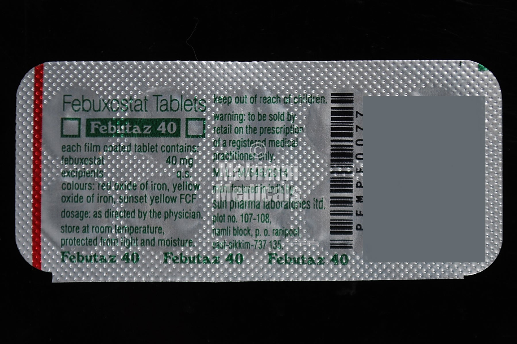 Febutaz 40 MG Tablet