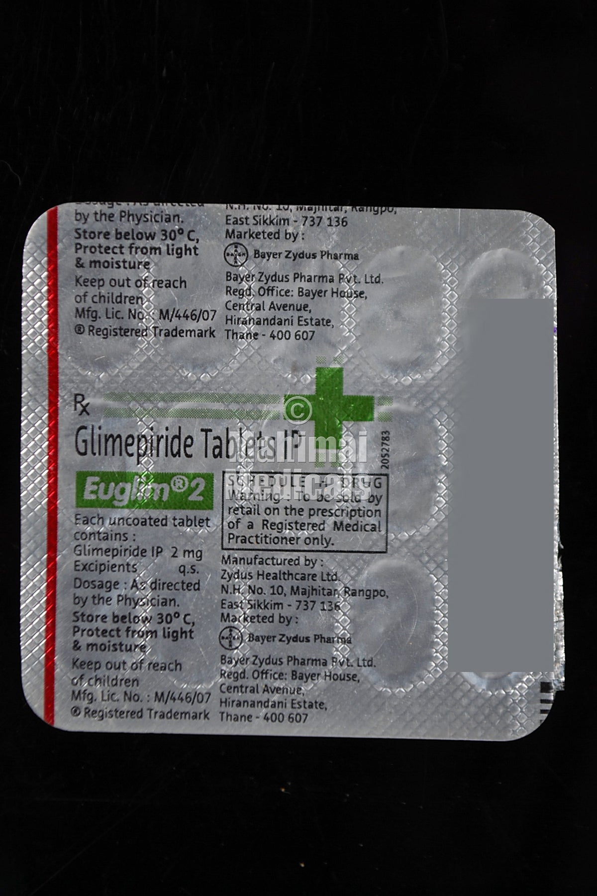 Euglim 2 MG Tablet