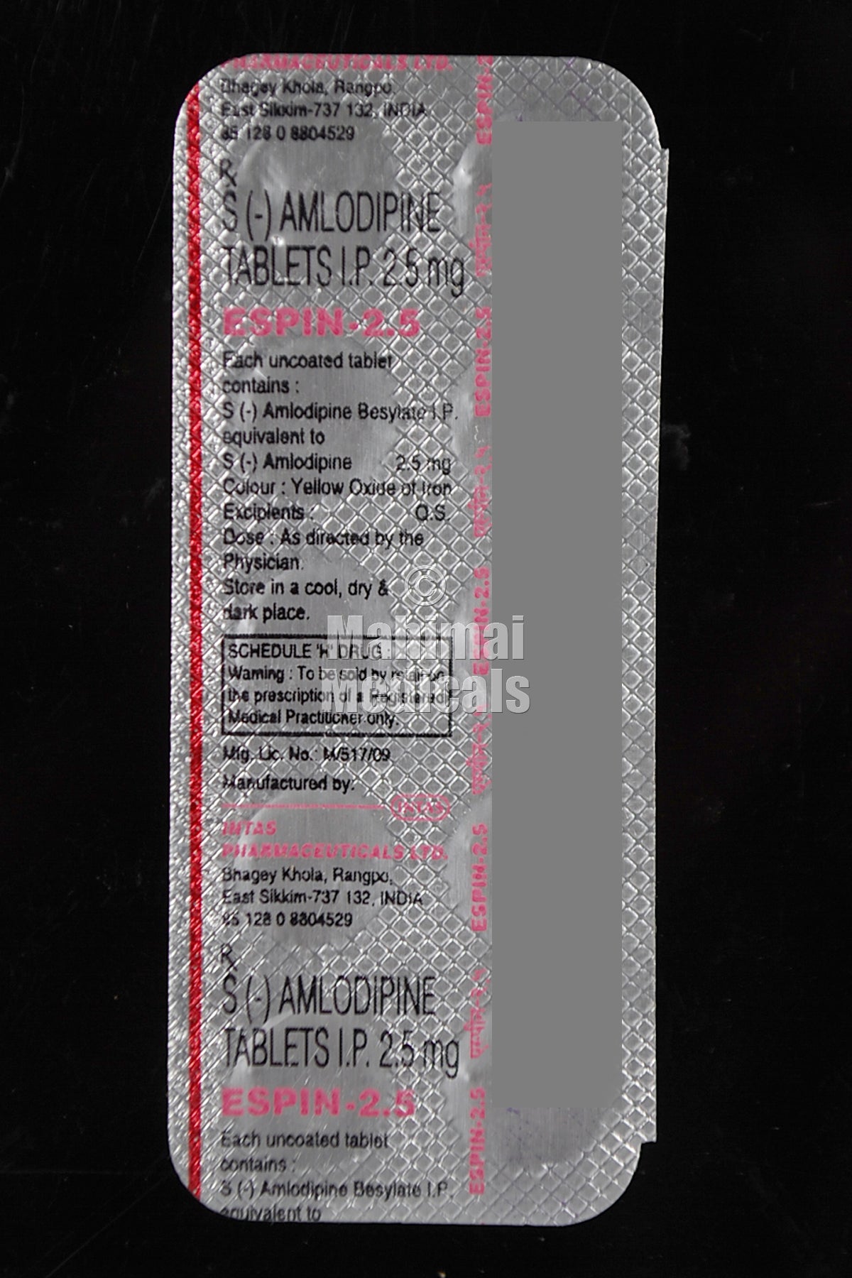 Espin 2.5 MG Tablet