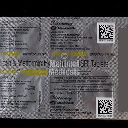 Dynaglipt M Forte 1000Mg/20Mg Tablet
