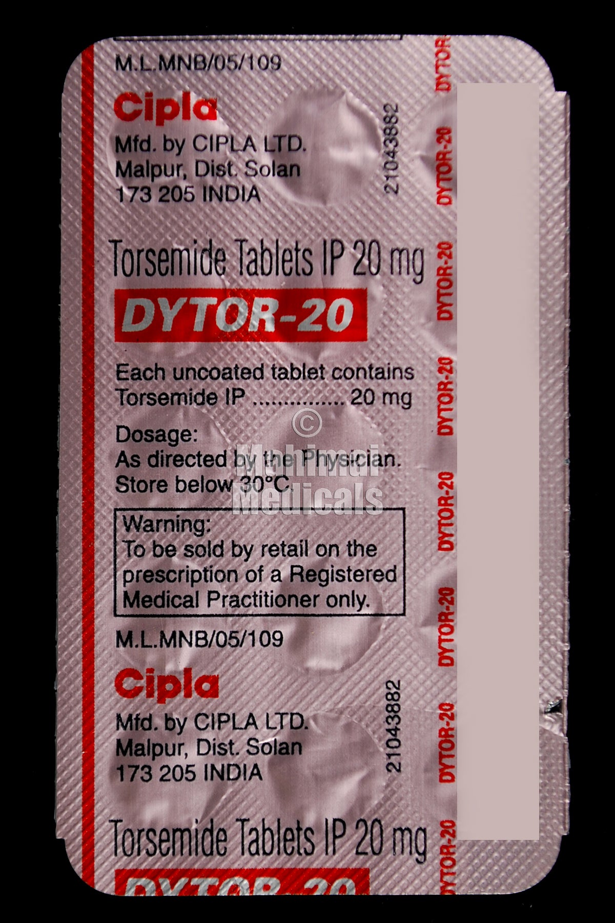 Dytor 20 MG Tablet