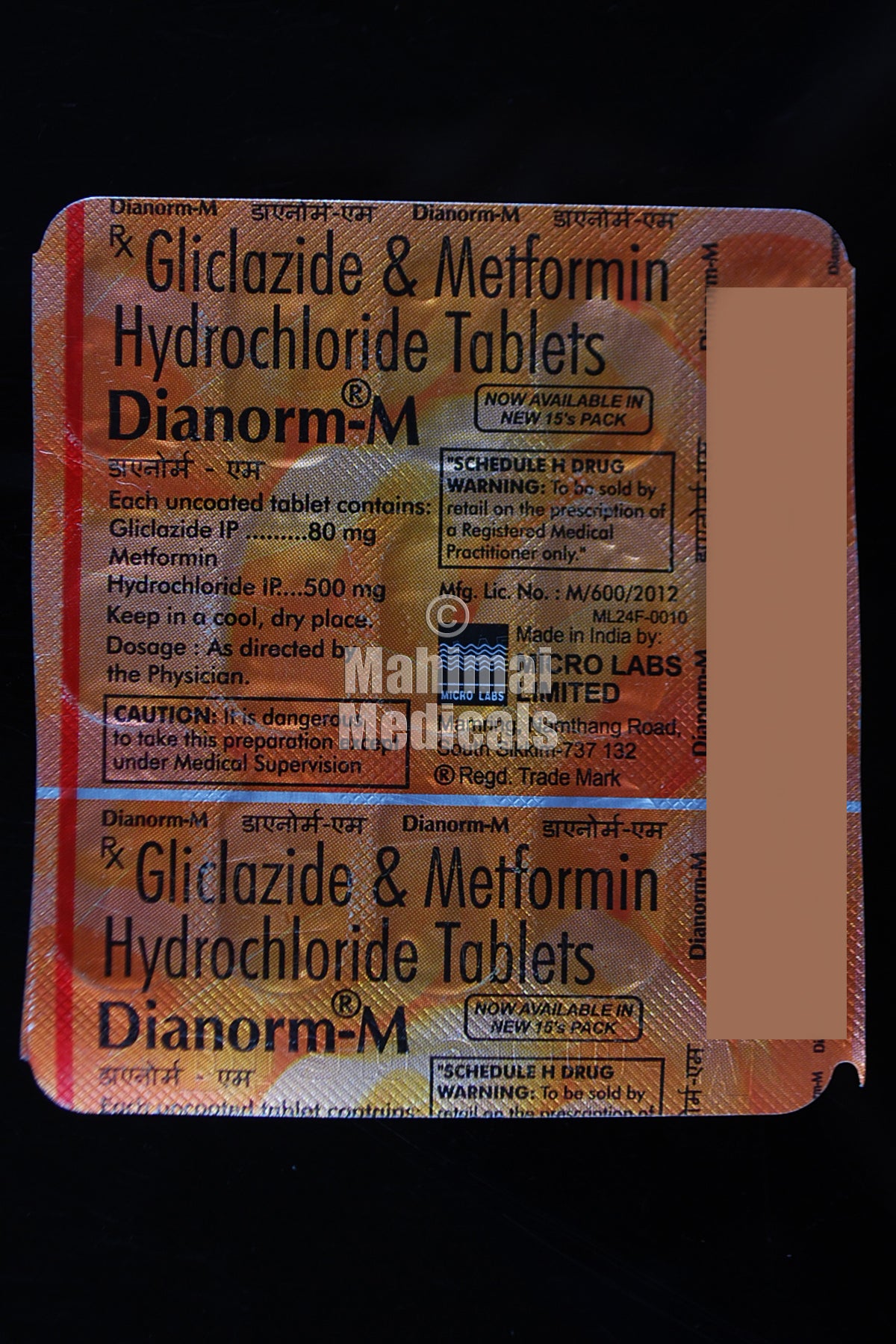 Dianorm-M Tablet