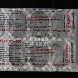 DIVALEX OD 500MG TABLET