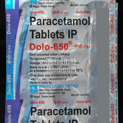 Dolo 650 MG Tablet