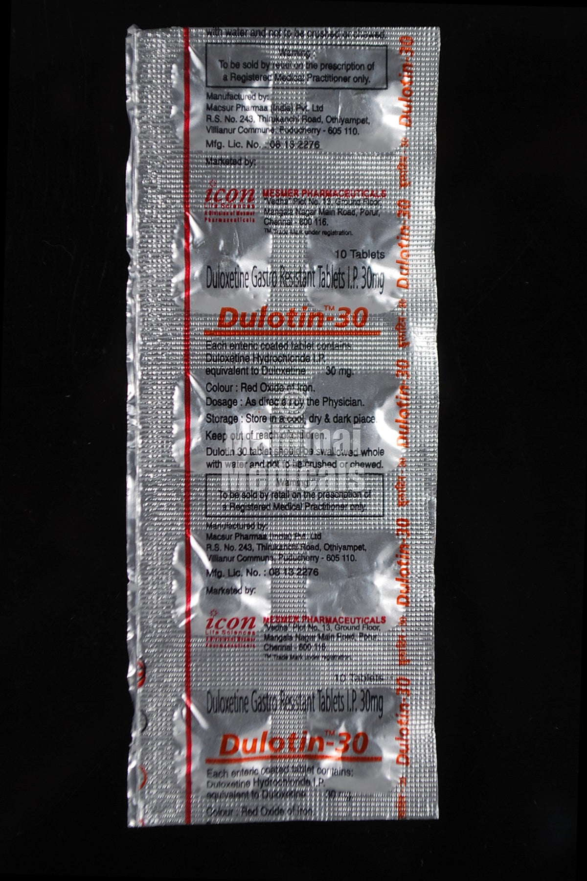 Dulotin 30 MG Tablet