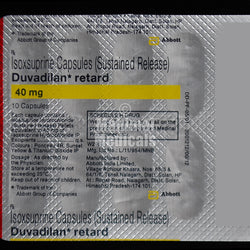 Duvadilan Retard 40Mg Capsule Sr