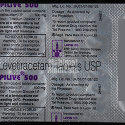 Epilive 500 MG Tablet