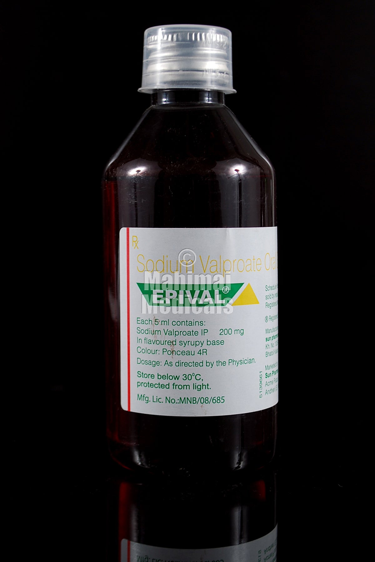 Epival 200 MG Syrup