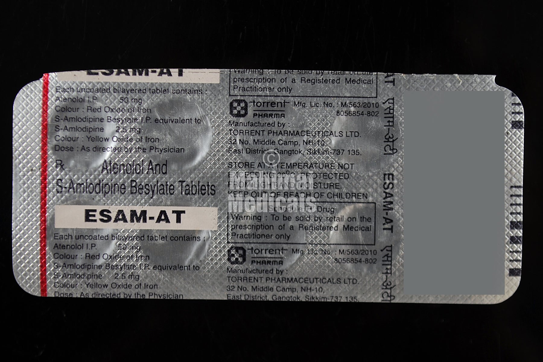 Esam At (2.5/50 mg) Tablet